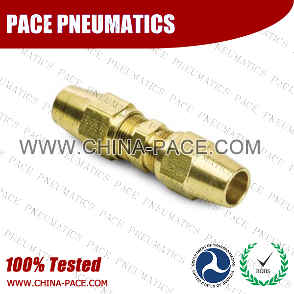 DOT air brake compression fittings, DOT Air brake fittings, Pneumatic Fittings